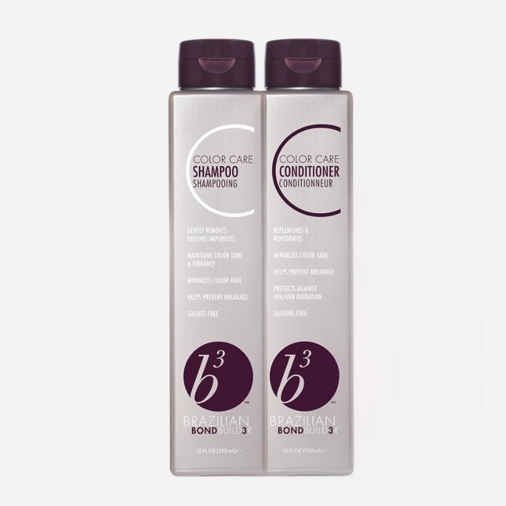 Brazilian Bond Builder Color Care Shampoo and Conditioner Set, FULL SIZE 12oz X2